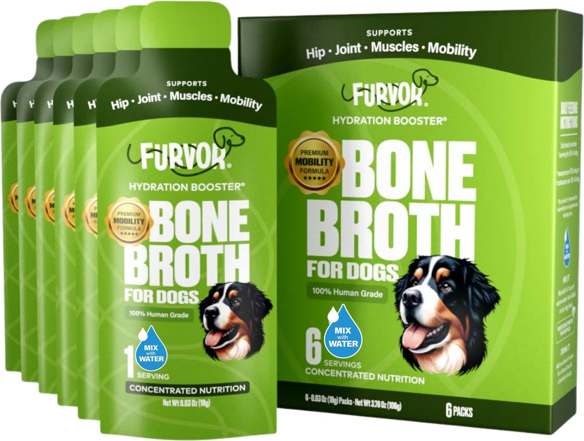 6 pack bone broth