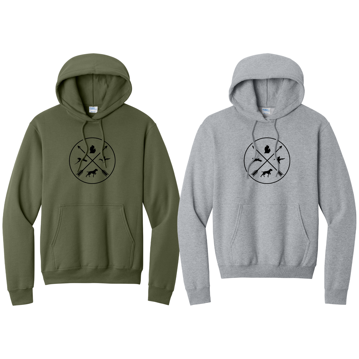 M.O.D or Arrow logo Hoodies