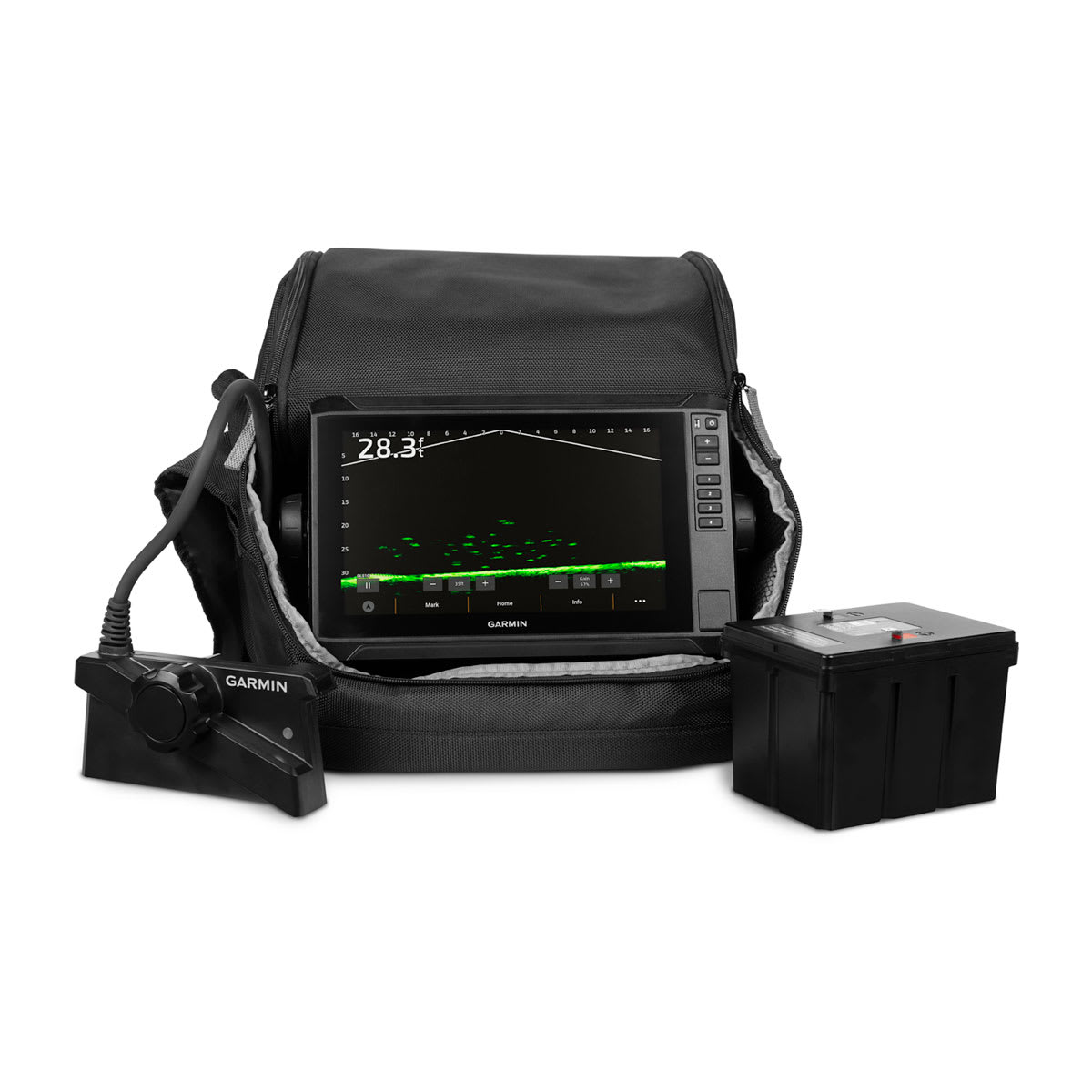 Garmin Livescope Ice fishing bunle